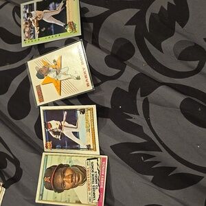 Bobby And Barry Bonds Baseball Card Lot
